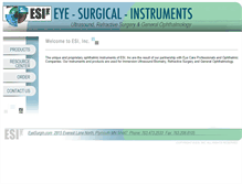 Tablet Screenshot of eyesurgin.com